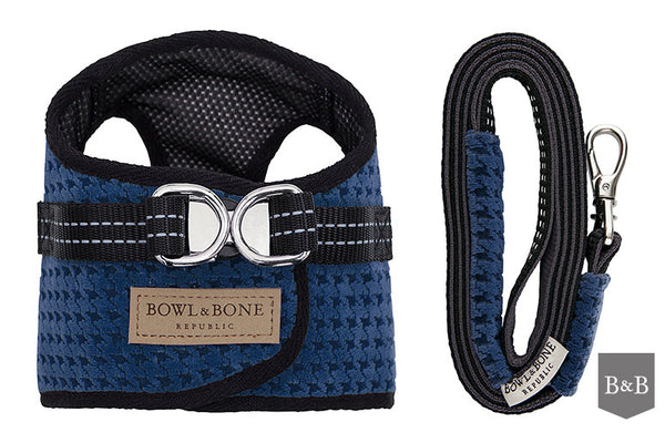 Navy Dog Harness Jolly Bea s Dog Cat Accessories