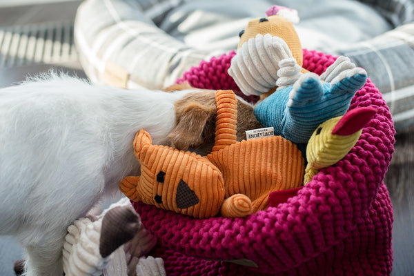 Pink Cotton Toy Basket - Jolly and Bea's - 4